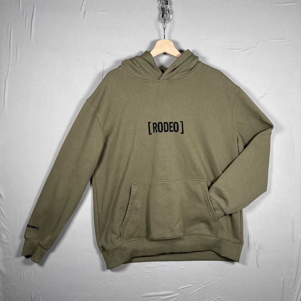 Travis Scott Rodeo Hoodie Green XL